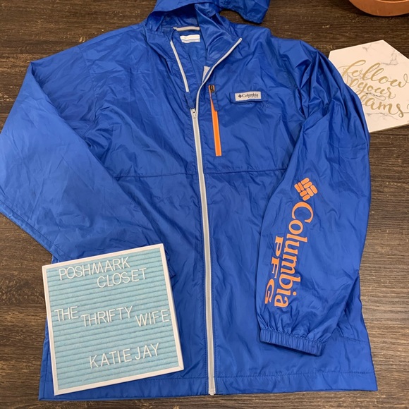 Columbia Mens lightweight zip Jacket Size small - Picture 2 of 8